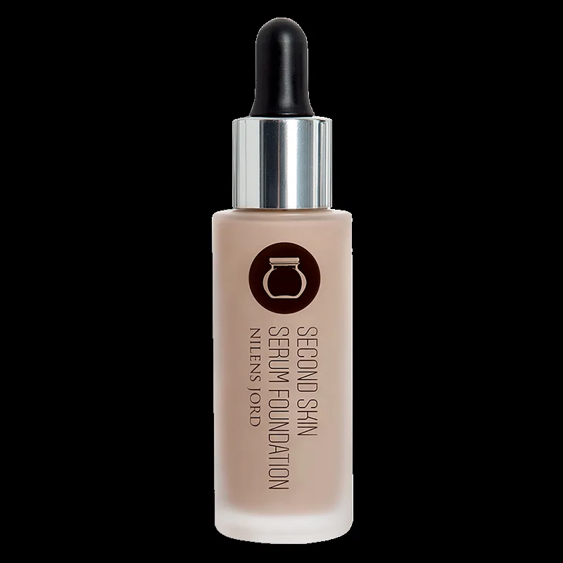 Nilens Jord Second Skin Serum Foundation Deep 25 ml.