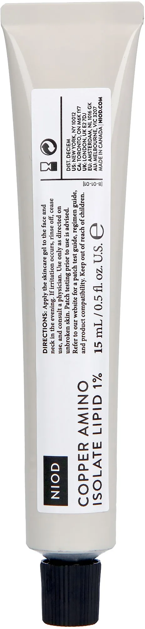 NIOD Copper Amino Isolate Lipid 1% 15 ml