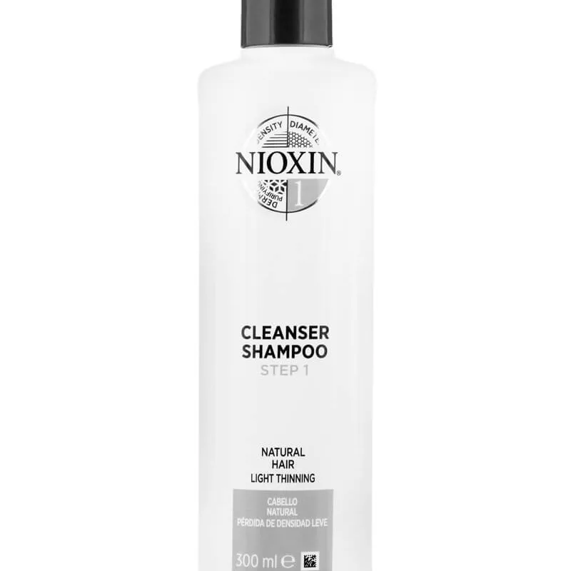 Nioxin 1 Cleanser Shampoo (U) 300 ml
