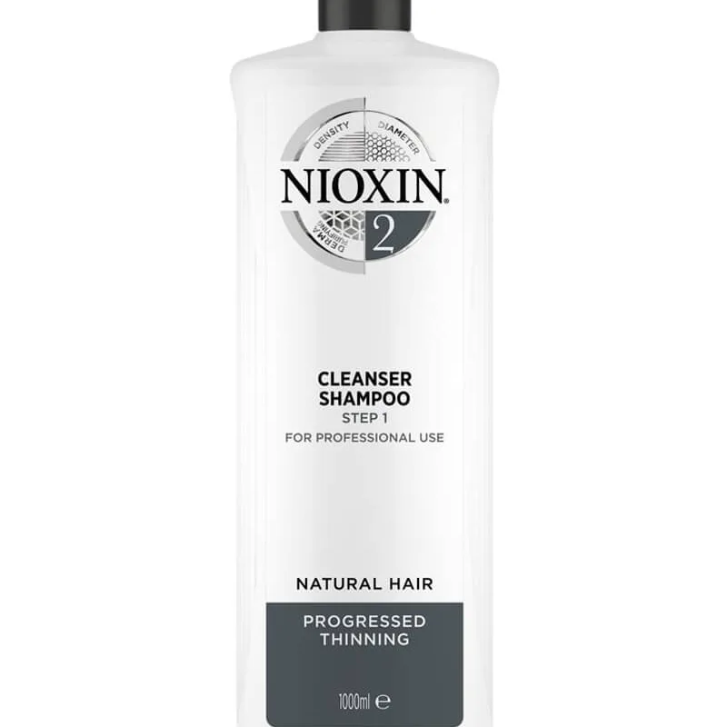 Nioxin 2 Cleanser Shampoo (U) 1000 ml
