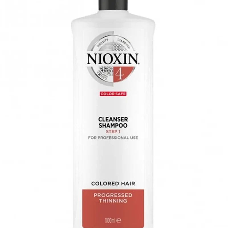 Nioxin 4 Cleanser Shampoo (U) 1000 ml