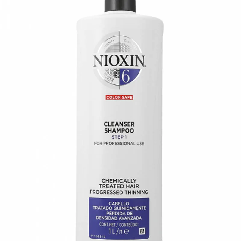 Nioxin 6 Cleanser Shampoo (U) 1000 ml