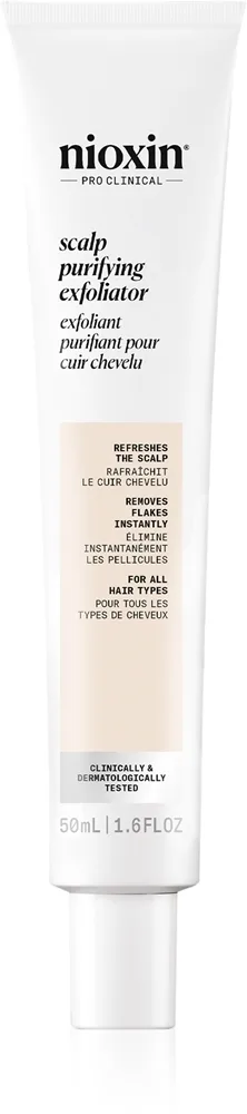 Nioxin Scalp Purifying Exfoliator Behandling til hovedbunden Mod skæl 50 ml