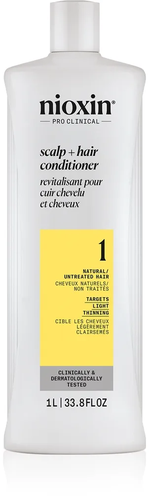 Nioxin System 1 Balsam För att behandla uttunnat hår 1000 ml