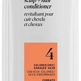 Nioxin System 4 Scalp + Hair Conditioner kosteuttava ja ravitseva hoitoaine värjätyille ja vaurioituneille hiuksille 300 ml