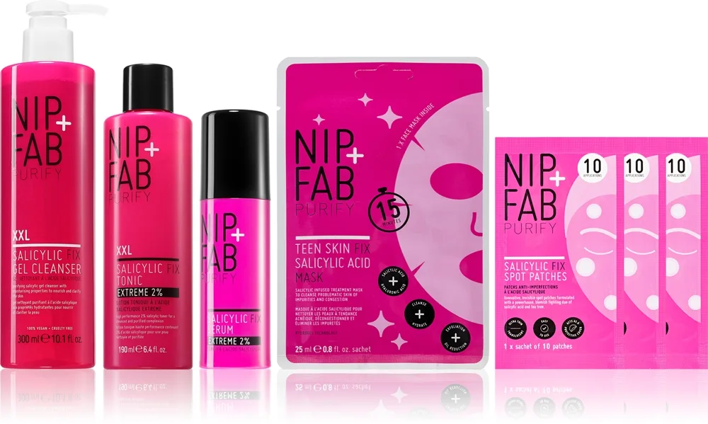NIP+FAB Salicylic Fix Bundle ihonhoitosetti
