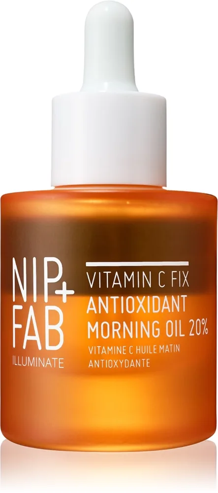NIP+FAB Vitamin C Fix 20 % kasvoöljy antioksidanttinen vaikutus sisältää C-vitamiinia 30 ml