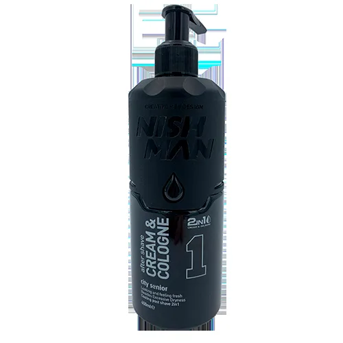 Nish Man After Shave Cream & Cologne 1 City Senior 400 ml.
