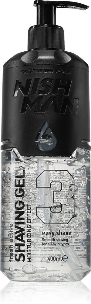 Nish Man Easy Shave Rasiergel 400 ml