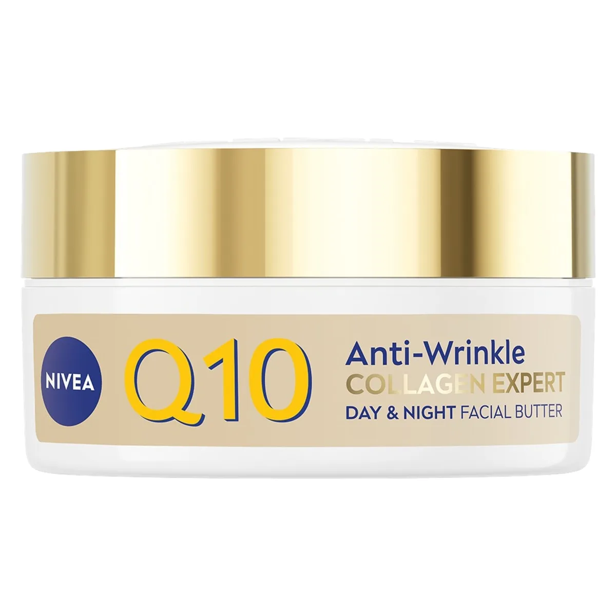 NIVEA Ansiktskräm Q10 Anti-Wrinkle Collagen Expert Day & Night Facial Butter 50 ml