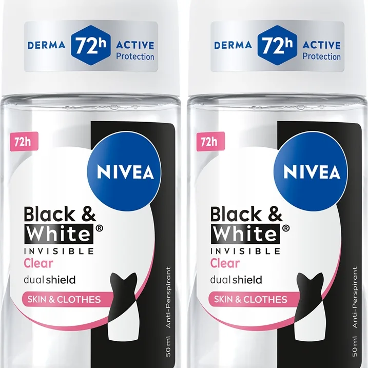 NIVEA Black & White Invisible Clear Set för kropp