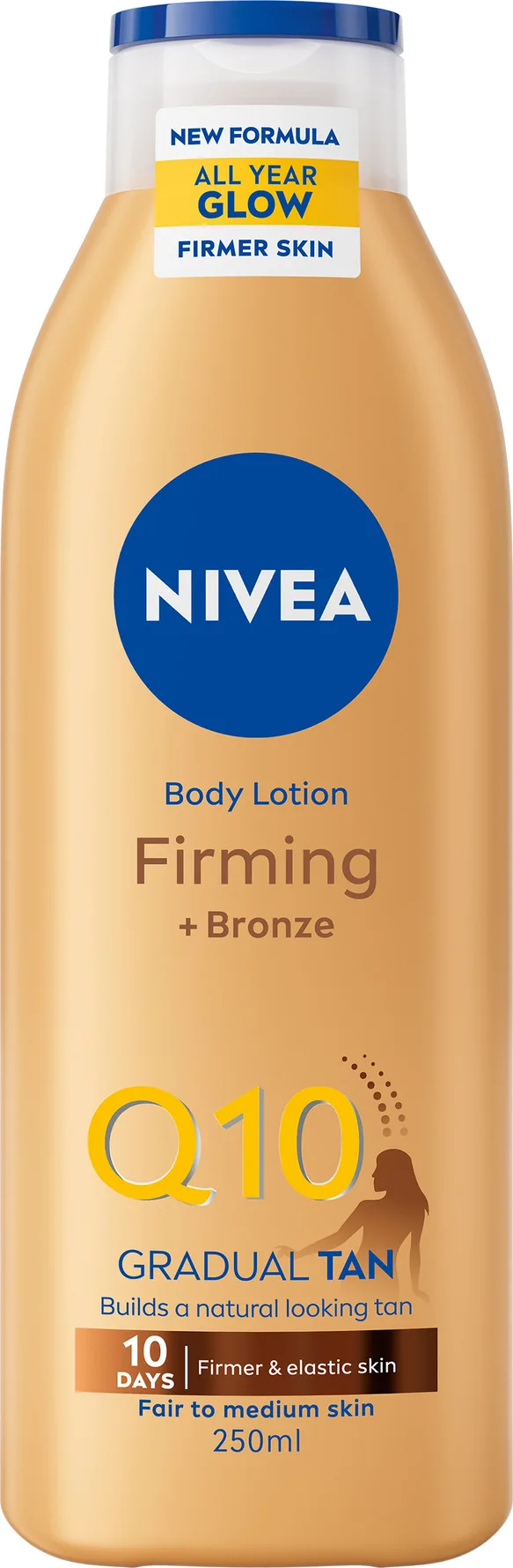 Nivea Q10 Firming + Bronze Body Lotion 250 ml