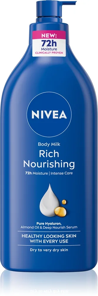 NIVEA Body Milk Vårdande kroppslotion 625 ml