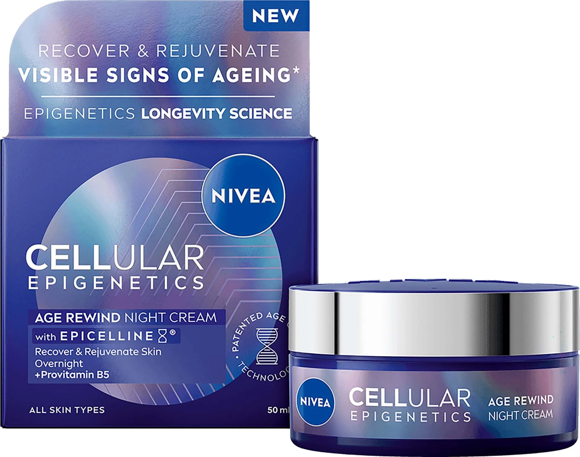 NIVEA Cellular Epigenetics Age Rewind Night Cream 50 ml