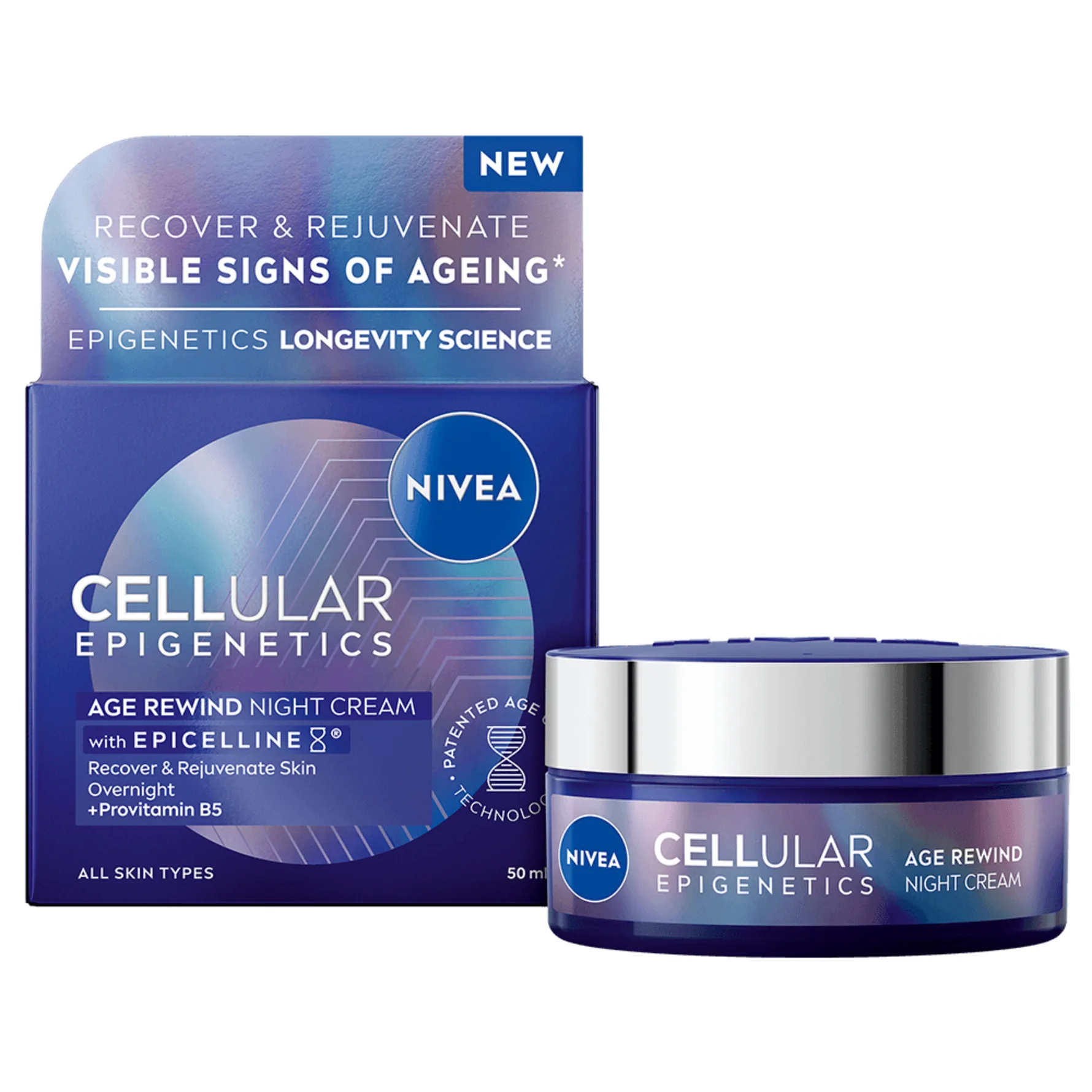 NIVEA Cellular Epigenetics Rejuvenating Night Cream with Epicelli