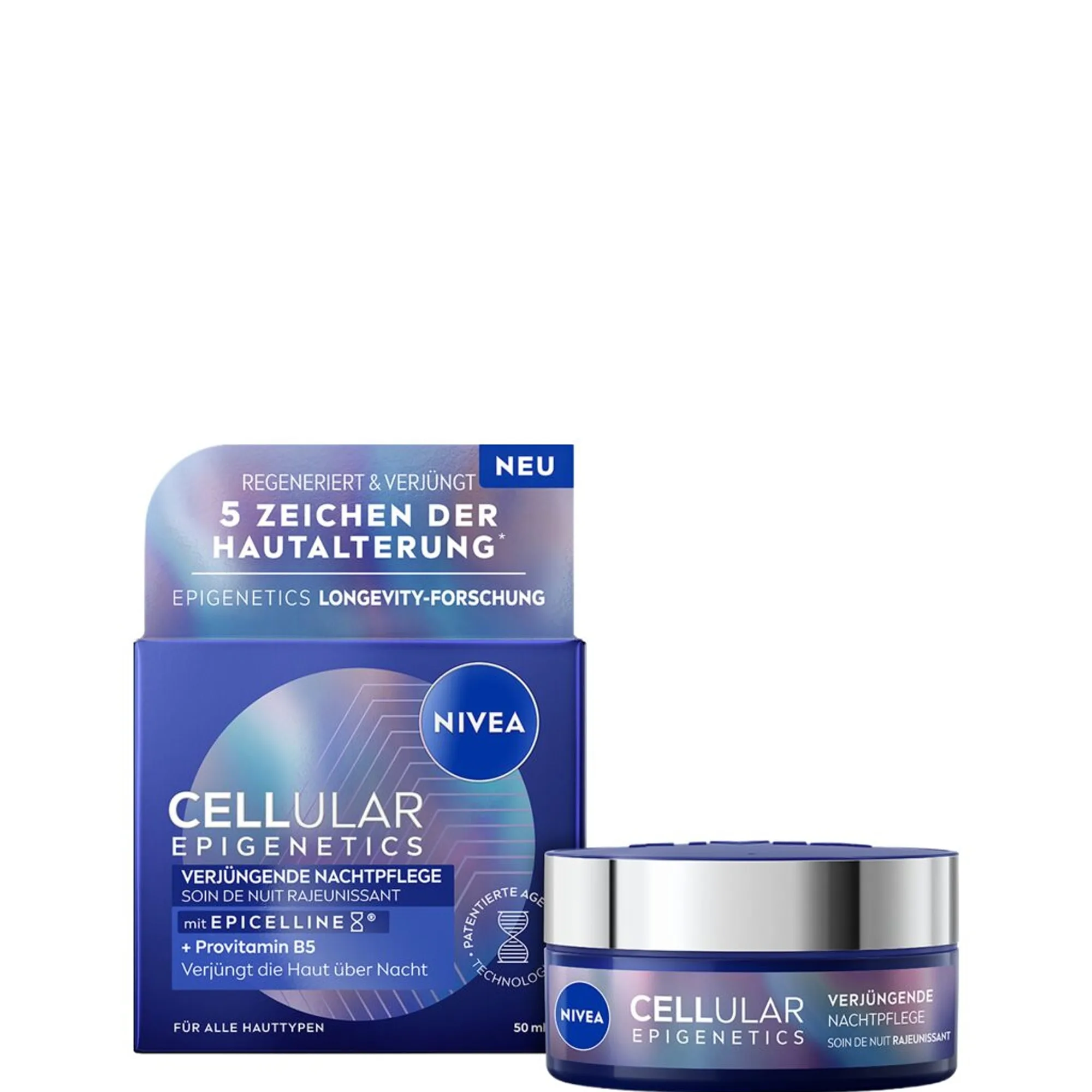 NIVEA CELLULAR Epigenetics Verjüngende Nachtpflege Natcreme