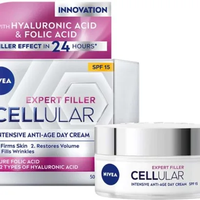 Nivea Cellular Expert Filler Anti-Age Day Cream SPF15 - 50 ml.