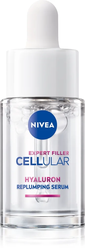 NIVEA Cellular Expert Filler täyttävä seerumi sisältää hyaluronihappoa 15 ml