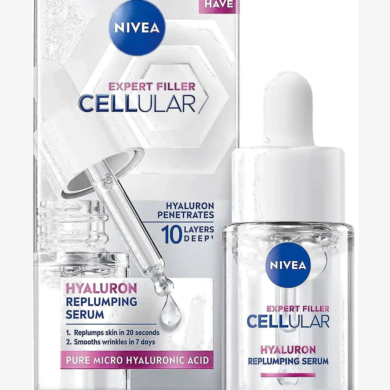 NIVEA Serum Cellular Expert Filler Hyaluron Replumping 15 ml