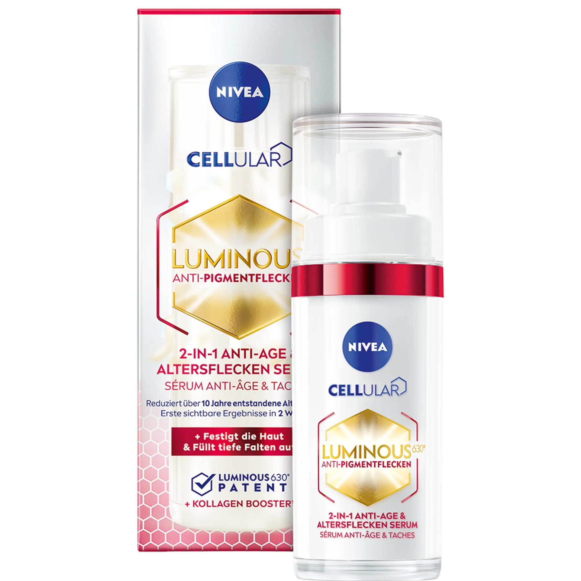 NIVEA Cellular Luminous630 2in1 Anti-Age pigmentfläckar serum Serum