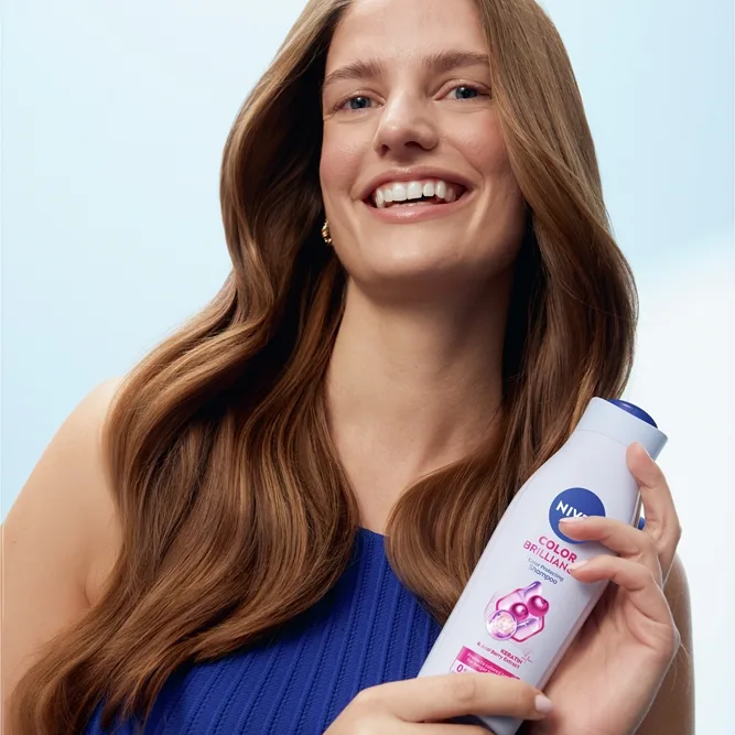 NIVEA Color Brilliance Nærende shampoo Til farvet hår 250 ml