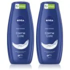 NIVEA Creme Care Krämig duschgel Ekonomiförpackning 2 x 500 ml
