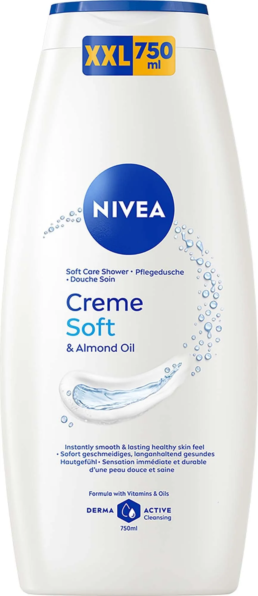 NIVEA Creme Soft & Almond Oil Shower 750 ml