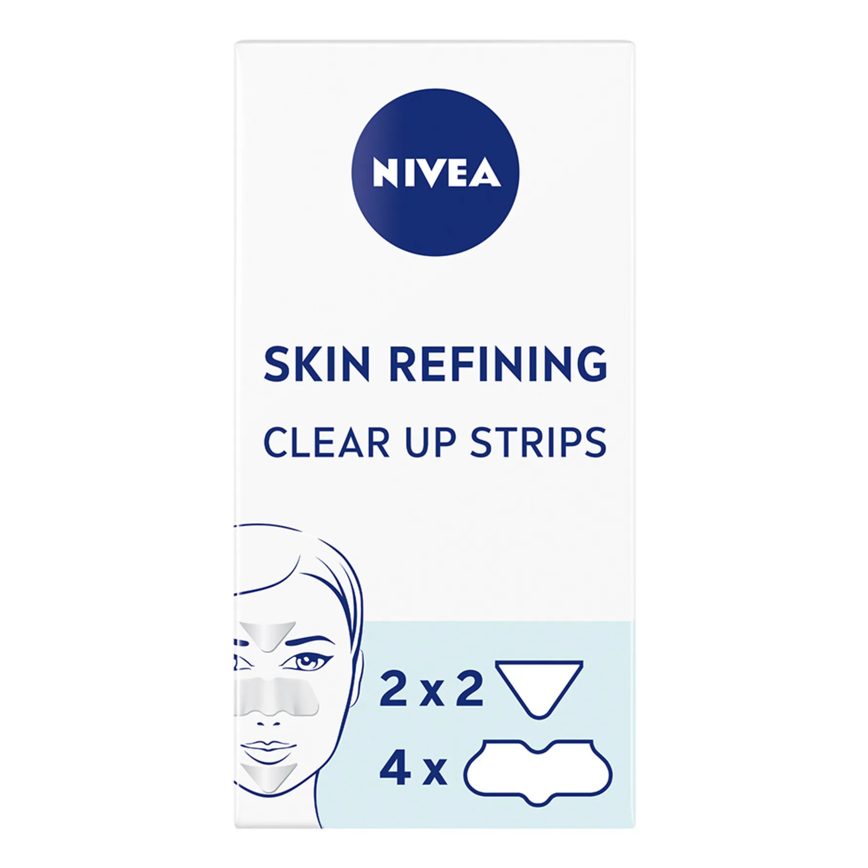 NIVEA Porplåster Skin Refining Clear-up Strips 6 st
