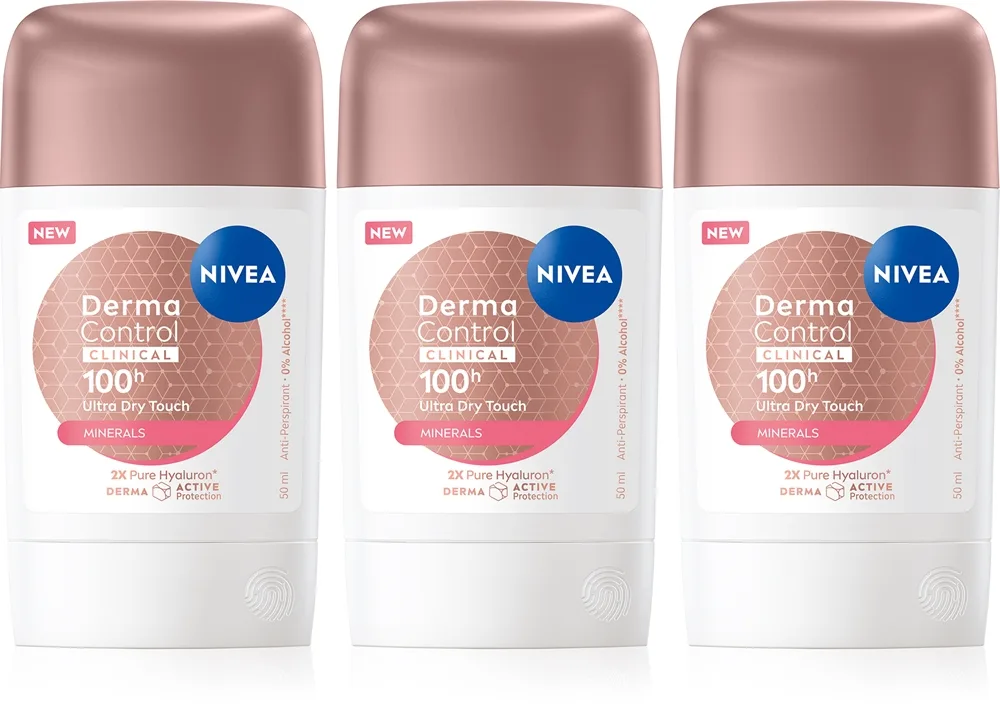 NIVEA Derma Control Clinical Ultra Dry setti vartalolle