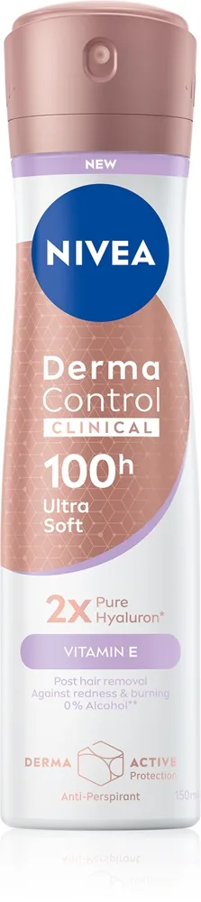 NIVEA Derma Control Clinical Ultra Soft Antiperspirant Spray 150 ml