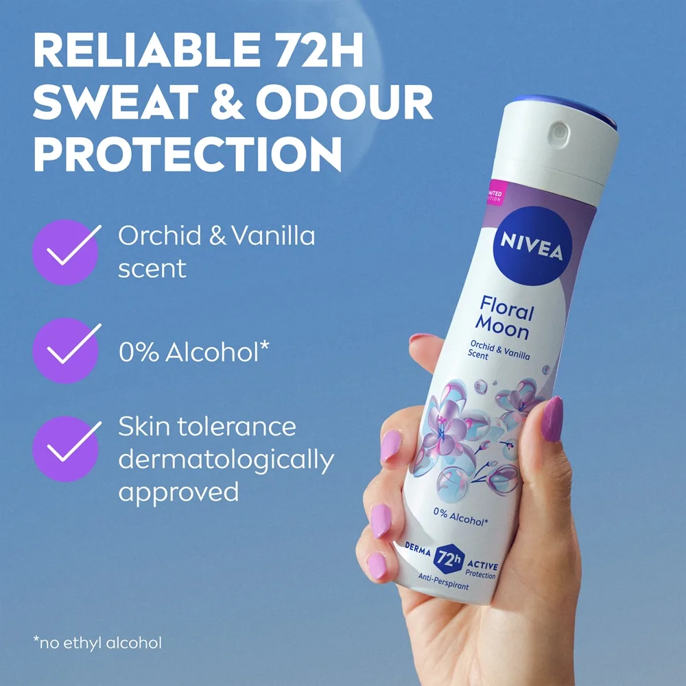 NIVEA Floral Moon Antiperspirant Spray 150 ml