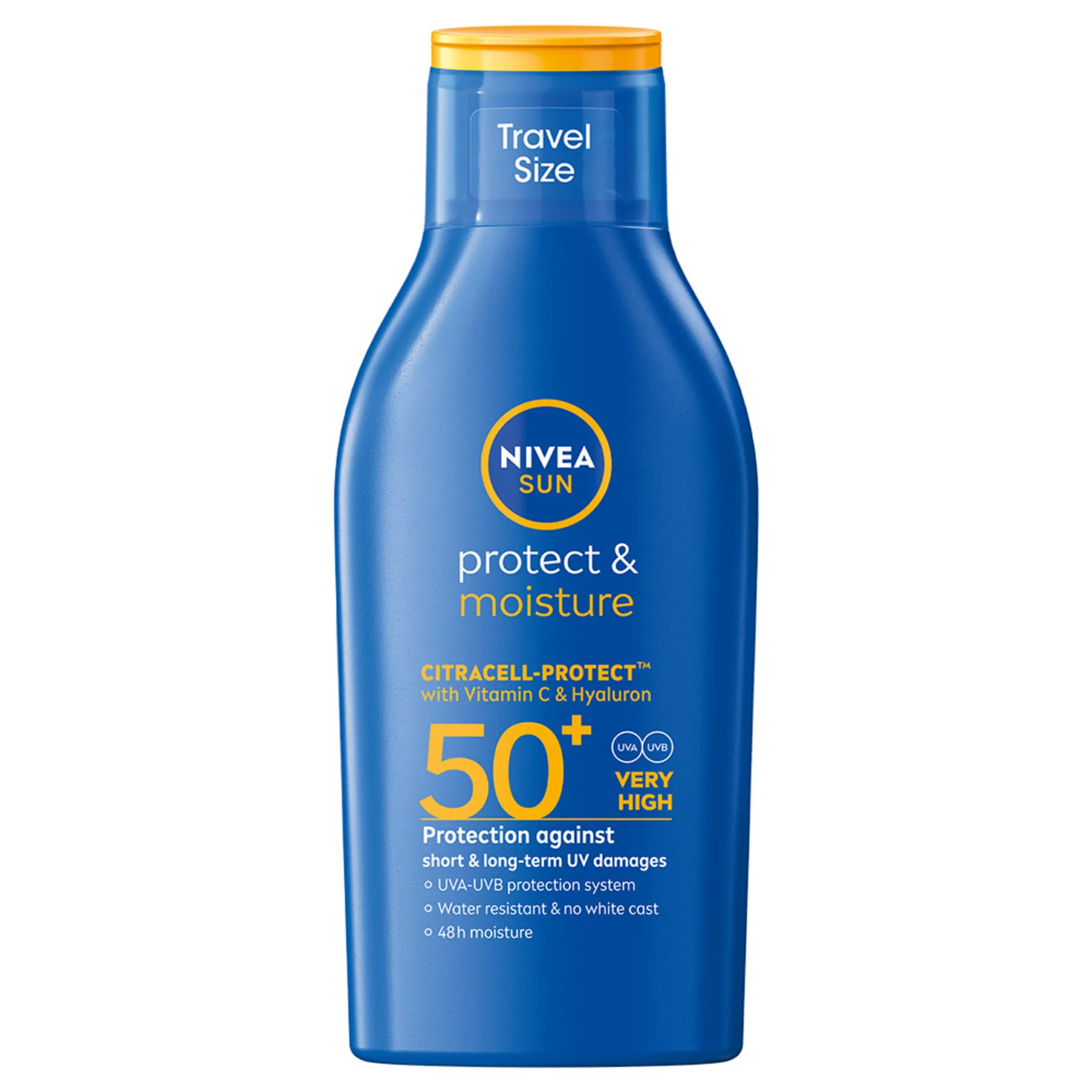 NIVEA SUN Protect & Moisture Sun Lotion SPF 50+ Travel Size 100 ml