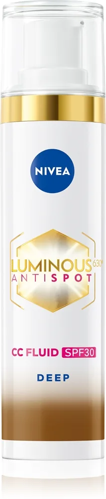 NIVEA Luminous 630 Anti Spot Lysnende CC creme SPF 30 Skygge Deep 40 ml