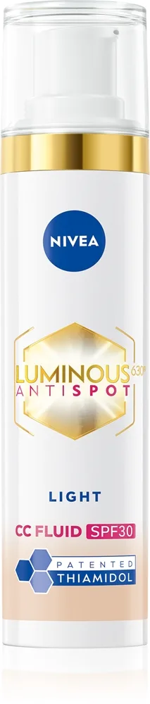NIVEA Luminous 630 Anti Spot Lysnende CC creme SPF 30 Skygge Light 40 ml