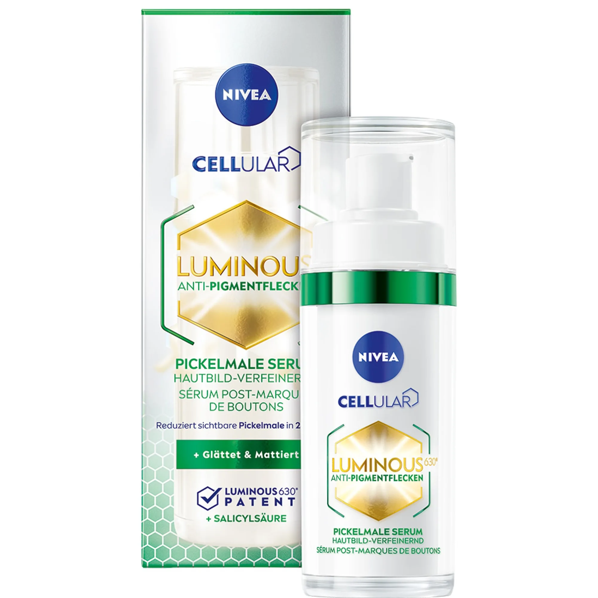 NIVEA Luminous Anti Spot Serum för korrigering av pigmentfläckar 30 ml