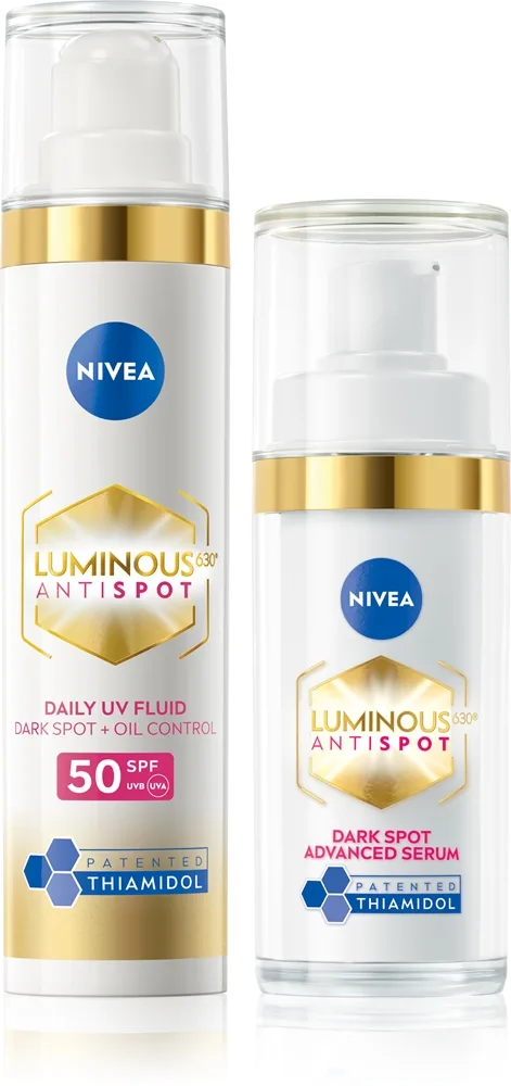 NIVEA Luminous Antispot Bundle setti pigmenttiläiskien ehkäisyyn
