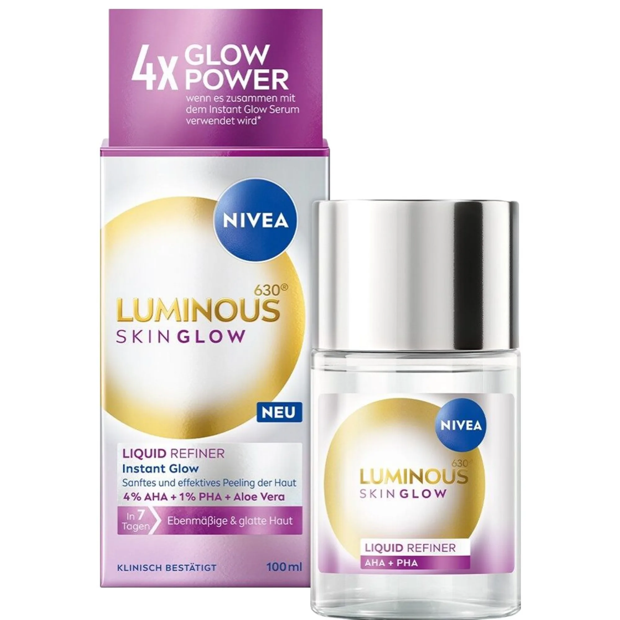 NIVEA Luminous Even Glow Liquid Refiner Ansiktstvätt