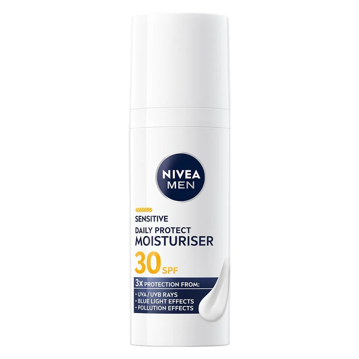 Nivea Men Sensitive Daily Protect Moisturiser SPF 30, 50 ml