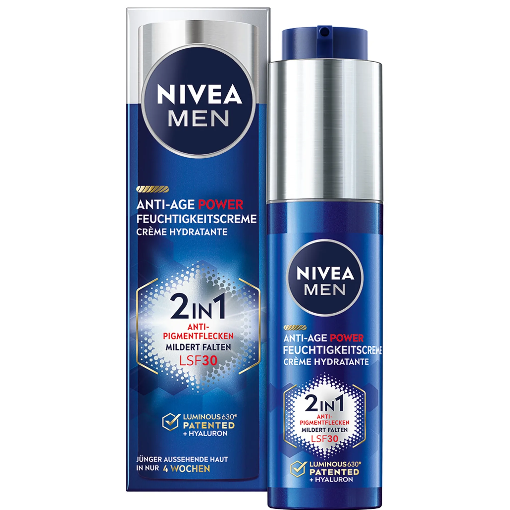 NIVEA MEN Anti-age hyaluron 2in1 Power Moisturizer Ansiktskräm