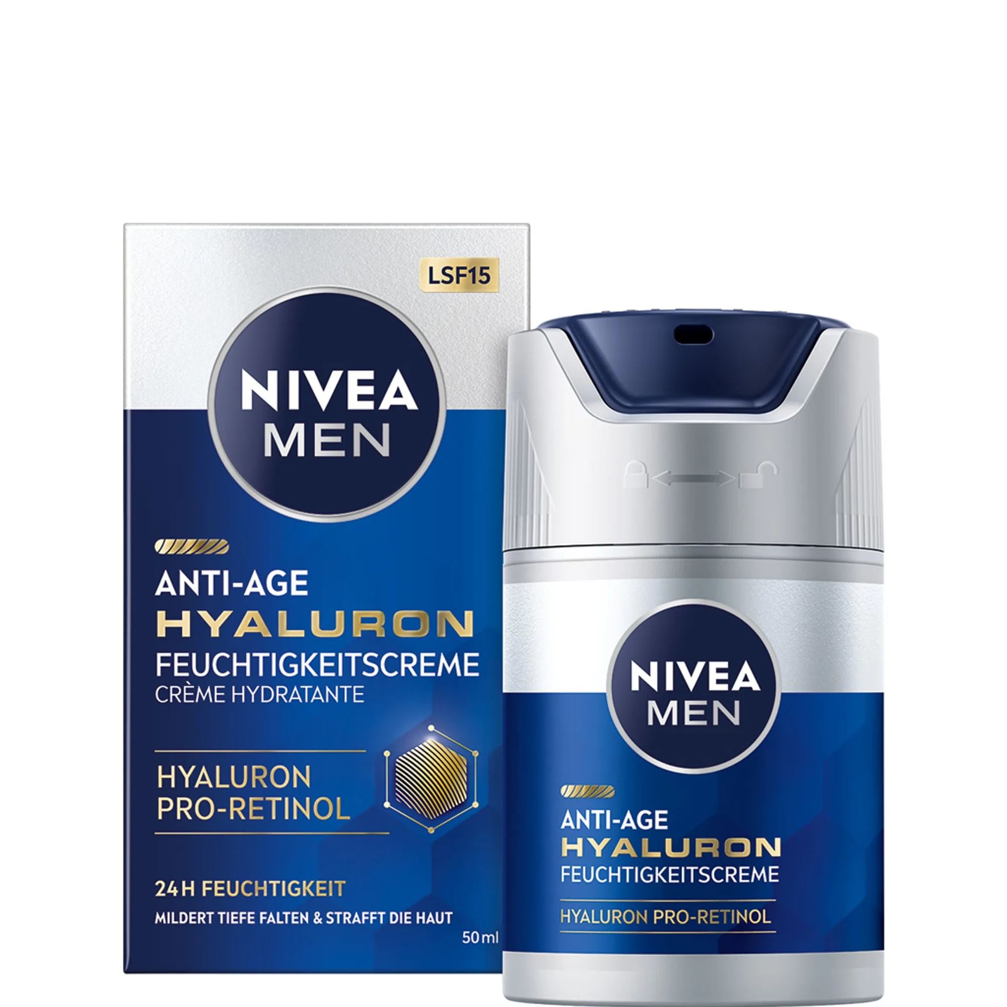 NIVEA MEN Anti-Age Hyaluron Ansigtscreme