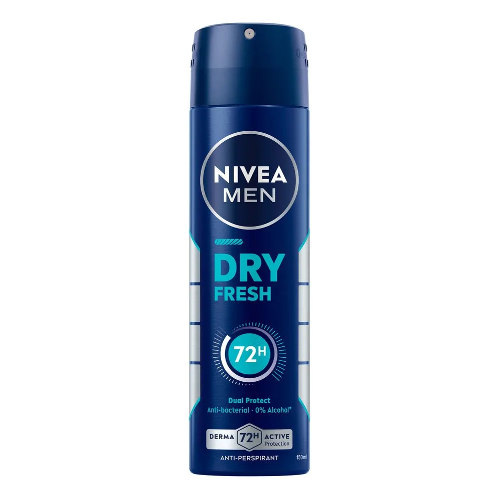 NIVEA MEN Antiperspirant Deo Spray Dry Fresh 150 ml