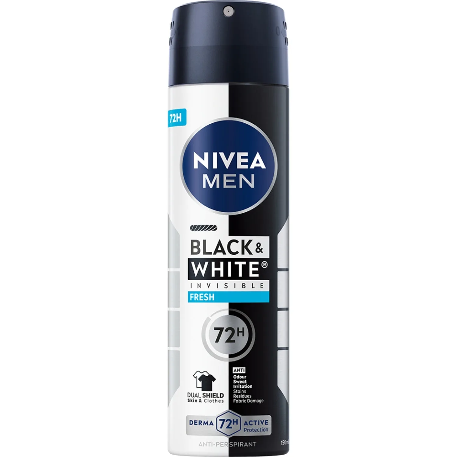 NIVEA MEN Black & White Fresh Spray 150 ml
