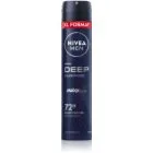 NIVEA MEN Deep Antiperspirant Spray för män 200 ml