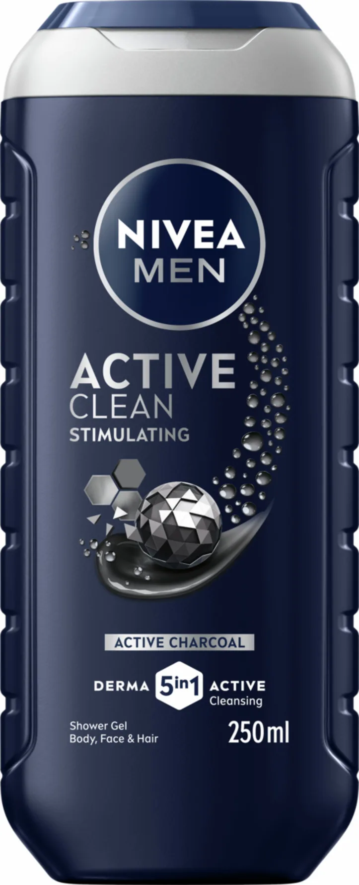 Nivea Active Clean Shower Gel Men 250 ml
