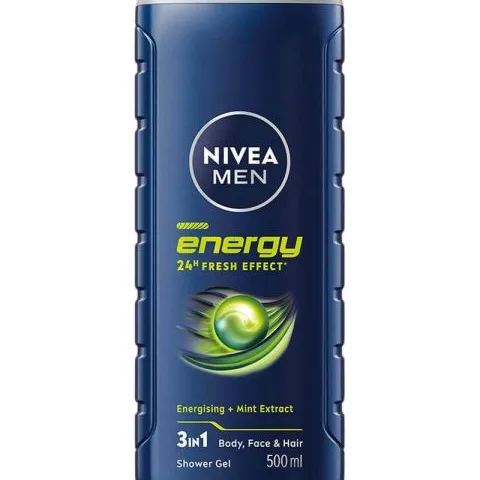 NIVEA MEN Energy Shower Gel 500 ml