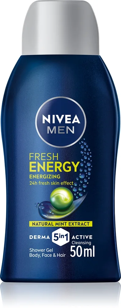 NIVEA MEN Fresh Energy Duschtvål för män 50 ml