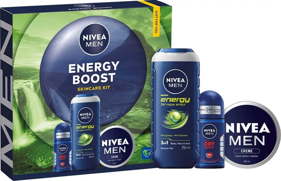 NIVEA MEN Giftpack Energy Boost 1 st