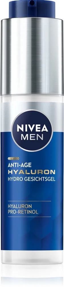 NIVEA MEN Hyaluron Fugtende gel med anti-rynkeeffekt 50 ml