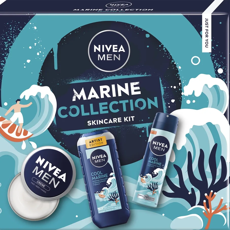NIVEA MEN Marine Collection Gavesæt til krop