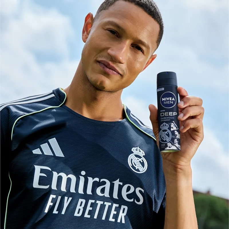 NIVEA MEN Real Madrid Antiperspirant Spray Begränsad utgåva 150 ml